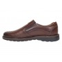 Pantofi barbati casual perforati din piele naturala Bleumarin - GKR506BLUE